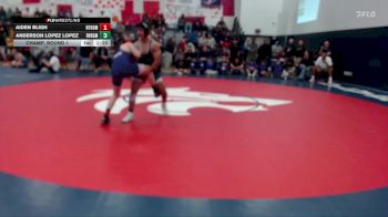 132 lbs Champ. Round 1 - Aiden Bligh, North Thurston vs Anderson Lopez Lopez, River Ridge