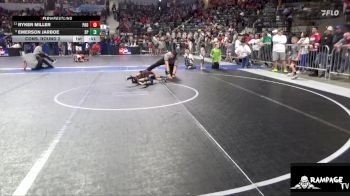 40 lbs Cons. Round 2 - Ryker Miller, Paola vs Emerson Jarboe, SC Punisher