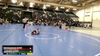 55 lbs Round 1 (8 Team) - Jamenson Tucker, Midwest Destroyers vs Peyton Shultz-Ramer, Kearney Matcats - Gold