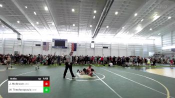 144 lbs Rr Rnd 3 - Jaxson McBroom, Aniciete TC vs William Theofanopoulos, Legends Of Gold LV
