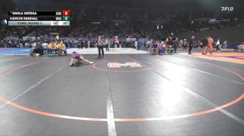6A/5A Girls 120 Cons. Round 3 - Enola Ortega, Sunset Girls vs Caitlyn Kendall, Newberg Girls