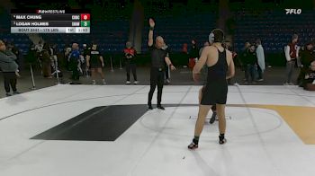 175 lbs 3rd Place - Max Chung, Concord vs Logan Holmes, Shawsheen