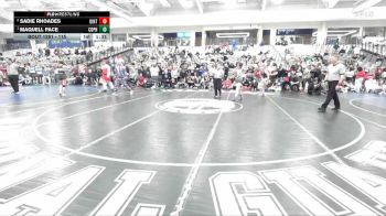 115 lbs 1st Place Match - Maquell Pace, Copper Hills vs Sadie Rhoades, Uintah