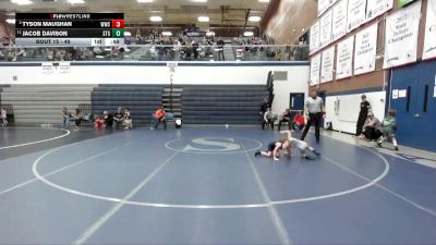 49 lbs 5th Place Match - Jacob Davison, Small Town Grims vs Tyson Maughan, Warhawk Wrestling Club