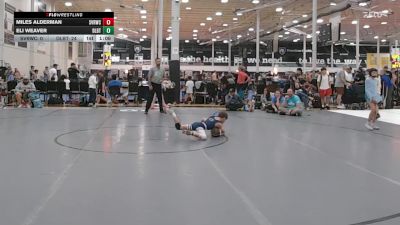 67 lbs Rr Rnd 2 - Miles Alderman, Steel Valley - K6 vs Eli Weaver, Dueling Bandits - K6