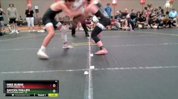 170 lbs Finals (8 Team) - Mike Burns, Untouchables vs Daycen Phillips, MO Outlaws Gold