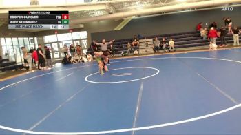 138 lbs 3rd Place Match - Rudy Rodriguez, GI GRAPPLERS vs Cooper Oursler, Pikes Peak Warriors
