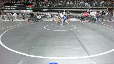 160 lbs Round Of 16 - Jayden Schmalz, Piscataway vs Colton Quinn, Triumph Trained
