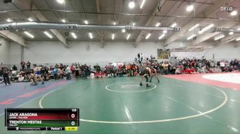 126 lbs Cons. Round 2 - Jack Aragona, Lewis - Palmer vs Trenton Mestas, Valley