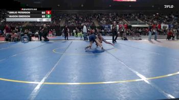 106 lbs Cons. Round 5 - Mason Emerson, Meridian vs Emilio Peterson, Madison