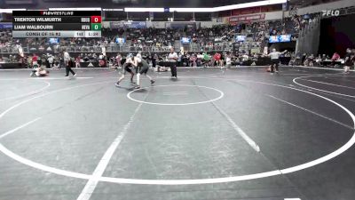 115 lbs Consi Of 16 #2 - Trenton Wilmurth, Roughnecks Wrestling vs Liam Walbourn, Nevada Tiger Pit