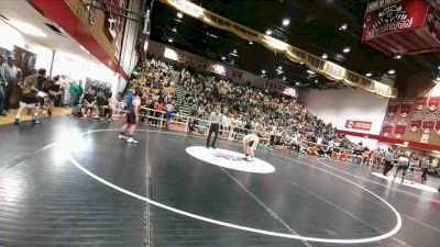 157 lbs Quarterfinal - Wade Gernhart, Powell Middle School vs Anthony Nicholson, Rocky Mountain Middle School