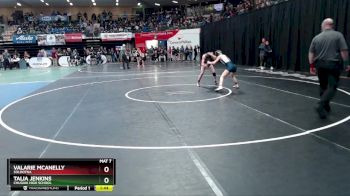 107G Quarterfinal - TALIA JENKINS, Chugiak High School vs Valarie McAnelly, Soldotna