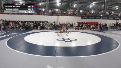 70 kg Quarters - Jordan Williams, Hawkeye Wrestling Club vs Nathan Lucier, Bearcat Wrestling Club