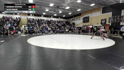 190 lbs Quarterfinal - Jeremiah Santana, East Hartford vs Jacob Beiler, Enfield