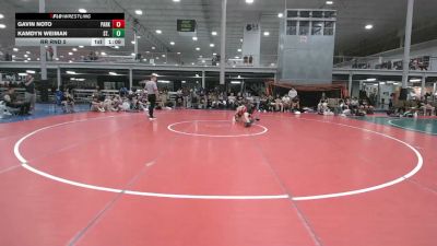 128 lbs Rr Rnd 5 - Gavin Noto, Parkland - HSBAFC vs Kamdyn Weiman, St. Mark's - HSBAFC