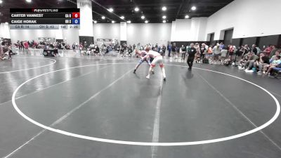 190 lbs Carter Vannest, California Red vs Caige Horak, Ohio Scarlet