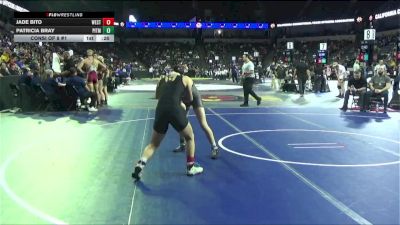 115 lbs Consi Of 8 #1 - Jade Bito, Westmont (CC) vs Patricia Bray, Pitman (SJ)