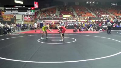 157 lbs Semifinal - Brady Martin, Tonganoxie Hs vs Blake Winsor, Pratt