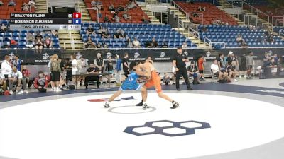 113 lbs Cons. Rd Of 16 - Braxton Plunk, Oklahoma vs Robinson Zukeran, Utah