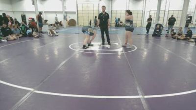 235 lbs Final - Zavanna Evans, Mat Demon Girls Black - GK12E vs Bella Williams, NC Gold - GK12E