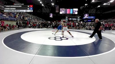 157 lbs Cons. Rd Of 32 - Cole Householder, PA vs Caden Deines, CO