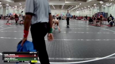 90 lbs Cons. Round 2 - Kael White, Grain House Grapplers vs Zack Ierley, Mayfield Mat Academy