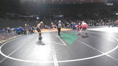 4A Boys 190 lbs Champ. Round 1 - Carlos Silva-Villa, Seaside Boys vs Isaac Gonzalez, Ontario Boys