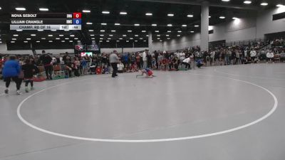 56.1-59.3 lbs Champ. Rd Of 16 - Nova Sebolt, Sebolt Wrestling Academy vs Lillian Crangle, Ringers Wrestling Club