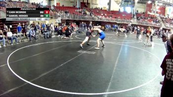 195 lbs Cons. Round 2 - Cash McBride, Waverly Wrestling Club vs Samuel Hedges, Seward Wrestling Club