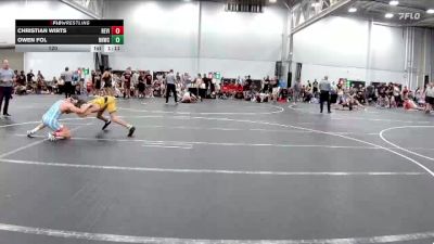 120 lbs Round 3 (6 Team) - Owen Fol, North Hunterdon WC vs Christian Wirts, Revival