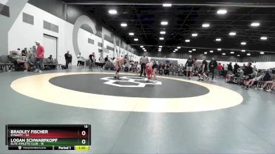 129 lbs Quarterfinals (8 Team) - Bradley Fischer, Dynasty vs Logan Schwarfkopf, Elite Athletic Club