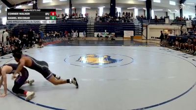 113 lbs 2nd Wrestleback (16 Team) - Daniel Escobar, Gilmer County vs Conner Walker, Upson Lee