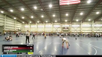 116 lbs Cons. Round 5 - Oliver Benson, Pleasant Grove vs Landon Reynosa, Mountain Ridge