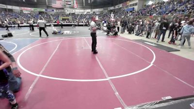 57 lbs Round Of 16 - Adrik Abeyta, Antonito Youth Wrestling vs Trey Sukle - No Show, DC Wrestling