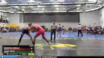 174 lbs Champ. Round 2 - Daniel Mills, Albion vs Raymond Arebalo, Wabash