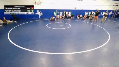 95 lbs Round 3 - Laker Nau Rarick, Westlake Wrestling Club vs Kynlee Douglas, Bear River Wrestling Club