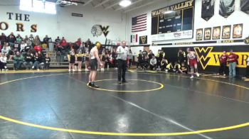 157 lbs Cons. Round 3 - Zaddek Vangorder, Center Point-Urbana vs Owen Hanig, Newman Catholic