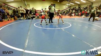 64 lbs Semifinal - Henry Ryan, Raw Wrestling Club vs Eli Zarnke, Hilldale Youth Wrestling Club