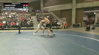 285 Championship Bracket 3rd Place Match - Caleb Loomis, Rochester Mayo vs Andrew Olson, Stillwater