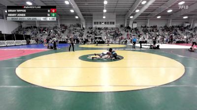 120 lbs Round Of 128 - Uriah Tippos, RI vs Henry Jones, VA