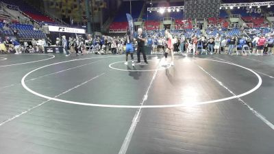 140 lbs Consolation - Annelise Obermark, MO vs Louise Juitt, MO