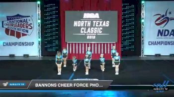 - Bannons Cheer Force Phoenix [2019 Junior - Small 3 Day 1] 2019 NCA North Texas Classic