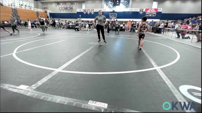 46 lbs Round Of 16 - Gavino Camarillo, Clinton Youth Wrestling vs Jaxon Camren, Cowboy Wrestling Club