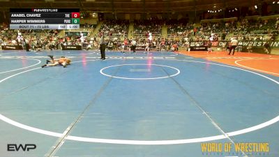 72 lbs Quarterfinal - Anabel Chavez, The Valley WC vs Harper Wimmers, Pursuit