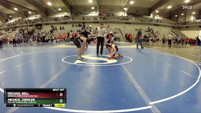 150 lbs Cons. Round 5 - Micheal Diemler, Tri-Cap Wrestling Club-AA vs Michael Bell, Bronco Wrestling Club-AAA