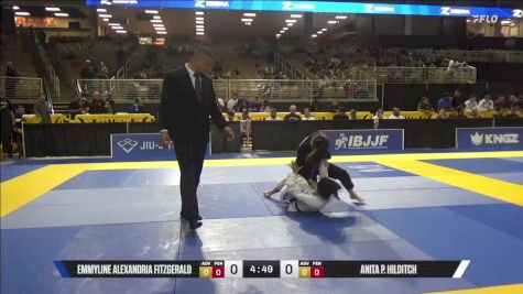 Anita P. Hilditch vs Emmyline Alexandria Fitzgerald 2025 Pan Jiu Jitsu IBJJF Championship