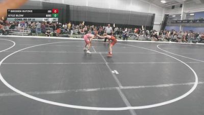 132 lbs Cons. Rd Of 32 - Broden Butzke, Askren Wrestling Academy vs Kyle Blow, Mile High Wrestling Club