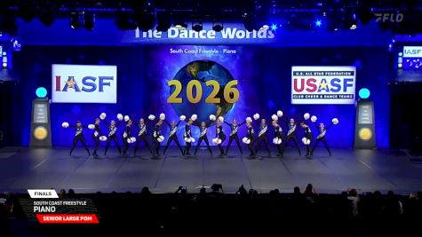 South Coast Freestyle - Piano [2026 Senior Large Pom Finals] 2026 The Dance Worlds