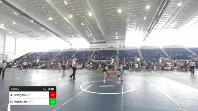 145 lbs Consolation - Alie Bridges, No Team vs Kezra McKenzie, No Team